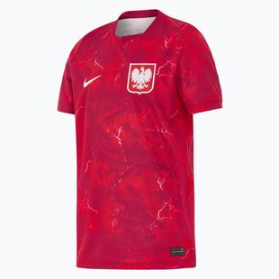 Gyerek focimez Nike Dri-Fit Poland Stadium Away 2026 noble red/sport red