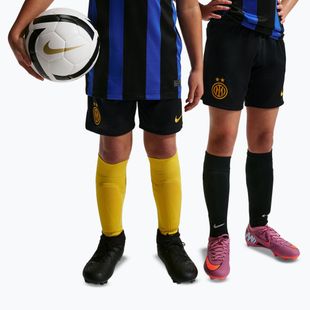 Gyerek futball rövidnadrág Nike Inter Milan Dri-Fit Stadium Home black/university gold