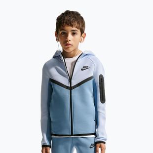 Gyerek pulóver Nike Sportswear Tech Fleece Full Zip hydrogen blue/work blue/black/black