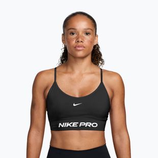 Edzőmelltartó Nike Pro Seamless Light Support black/white