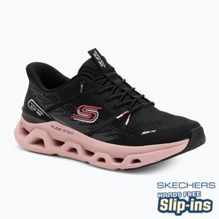 Női Skechers Glide-Step Altus Fast Lane cipő fekete/mályva