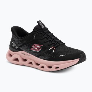 Női Skechers Glide-Step Altus Fast Lane cipő fekete/mályva