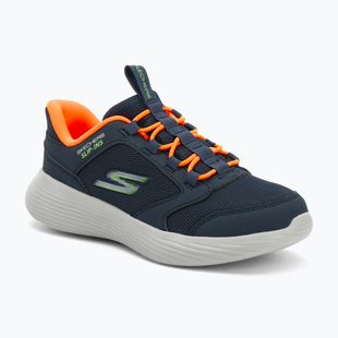 Gyerekcipők SKECHERS Go Run 400 V2 Turbo-Brisk tengerészkék/narancs