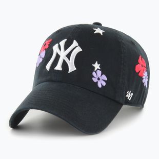 47 Márka MLB New York Yankees Flora CLEAN UP baseball sapka fekete