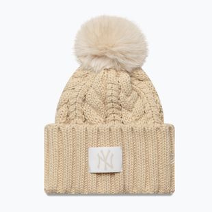Női téli sapka New Era Cable Wide New York Yankees stone