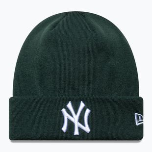 New Era League Essential New York Yankees téli sapka sötétzöld/fehér