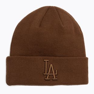 New Era Essential Los Angeles Dodgers téli sapka sötét gesztenyebarna/sötét őszi