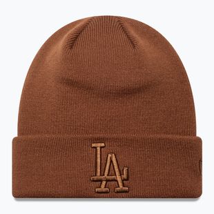 New Era Essential Los Angeles Dodgers téli sapka sötét gesztenyebarna/sötét őszi