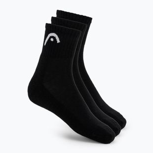 Zokni HEAD Tennis 3P Club Short Crew 3 pairs black