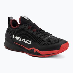 Férfi teniszcipő HEAD Endure Pro Clay black/red