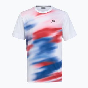 Férfi teniszpóló HEAD Blur royal/print