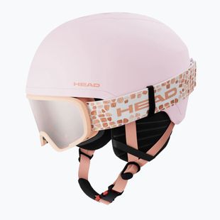 Gyerek sísisak HEAD Yuki Set S2 Jr candy/red/peach