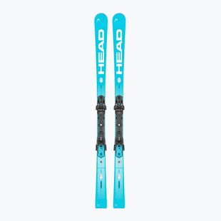 Lesikló sílécek + kötések HEAD WC Rebels e-SL Pro RP WCR 14 + Protector+ FF 14 GW blue/white