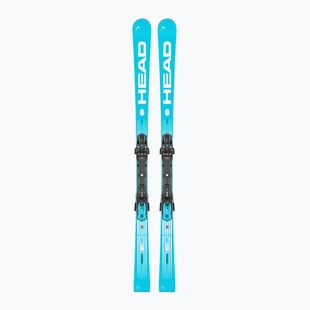 Lesikló sílécek + kötések HEAD WC Rebels e-Race Pro RP WCR 14 + Protector+ FF 14 GW blue/white