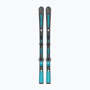 Lesikló sílécek + kötések HEAD Supershape e-Speed SW BB-PR + Protector Evo PR 13 GW black/blue