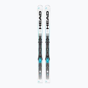 Lesikló sílécek + kötések HEAD WC Rebels e.SLR LYT-PR + PR 11 GW white/blue