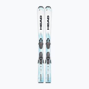 Gyermek lesikló sílécek + kötések HEAD Supershape JRS + Jrs 7.5 GW CA white/blue
