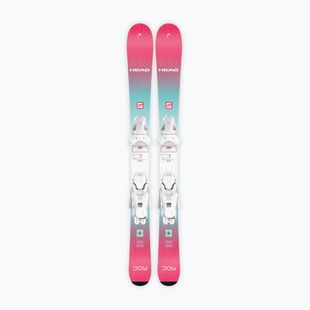 Gyermek lesikló sílécek + kötések HEAD Joy Easy JRS + Jrs 4.5 GW CA mint/pink