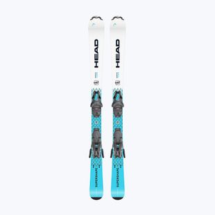 Gyermek lesikló sílécek + kötések HEAD Supershape Team Easy JRS + Jrs 4.5 GW CA blue/white