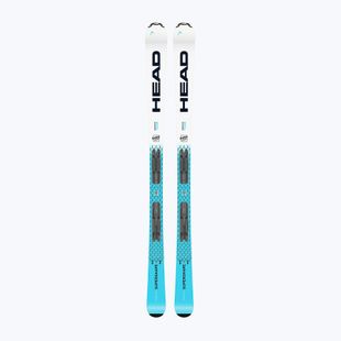 Gyermek lesikló sílécek + kötések HEAD Supershape Team Easy JRS + Jrs 7.5 GW CA blue/white