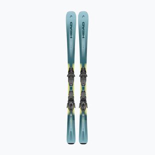 Lesikló sílécek + kötések HEAD Discovery 74 Sport AM BB-PR + Protector Evo PR 11 GW blue/yellow