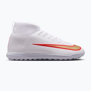 Gyermek focicipők Nike Jr. Mercurial Superfly 11 Club white/bright crimson/blur