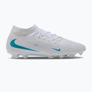 Férfi focicipők Nike Phantom 6 High Academy FG/MG white/white/dusty cactus