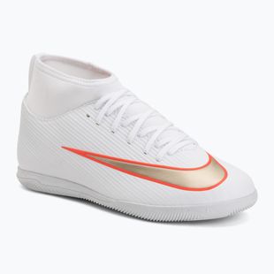 Gyermek focicipők Nike Jr. Mercurial Superfly 11 Club white/bright crimson/blur