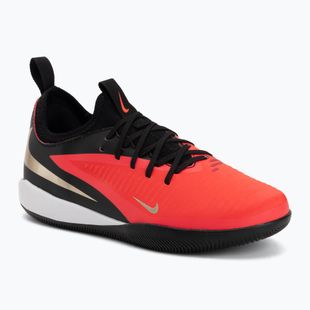 Gyermek focicipők Nike Jr. Phantom 6 Low Academy Bright Crimson/Bright Crimson/Black