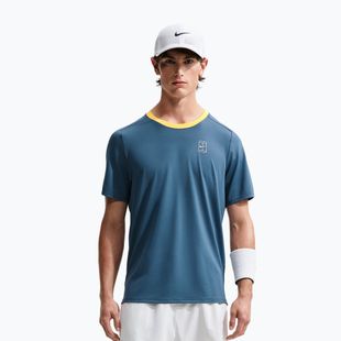 Férfi póló Nike Court Dri-Fit Advantage new slate/laser orange/white