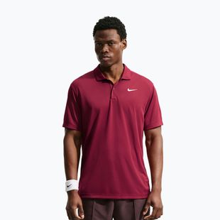 Férfi teniszpóló Nike Court Dri-FIT Team Red/White