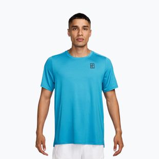 Férfi póló Nike Court Dri-Fit Advantage baltic blue/black