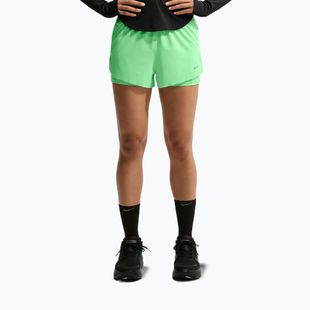 Női futónadrág Nike Swift Mid-Rise 2in1 illusion green