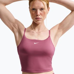 Női edző póló Nike One pink smoke