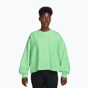 Női edzőpulóver Nike 24.7 ImpossiblySoft Cucumber Calm/Illusion Green