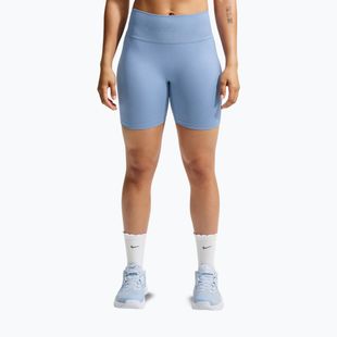 Női edző rövidnadrág Nike Pro Seamless work blue