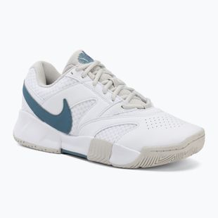 Férfi teniszcipő Nike Court Lite 4 White/Light Bone/New Slate/Smokey Blue