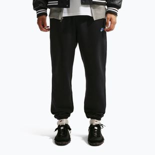 Férfi nadrág Nike Club Cuffed Brushed black/black/football blue