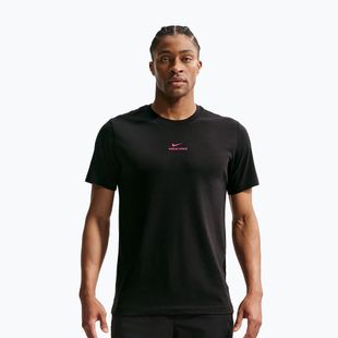Férfi edző póló Nike Pro black/hyper pink