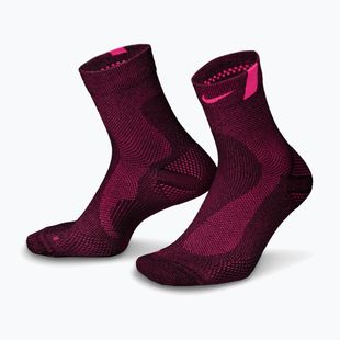 Zokni Nike Run Lightweight Micro Crew Black/Hyper Pink/Hyper Pink