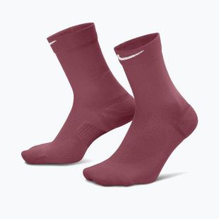Zokni Nike Run Midweight Crew pink smoke/pink rise/white