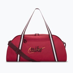 Női edzőtáska Nike Gym Club Retro 24 l tough red/mystic dates/mystic dates