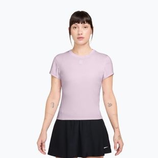 Női teniszpóló Nike Court Dri-Fit Advantage bleached lilac/white