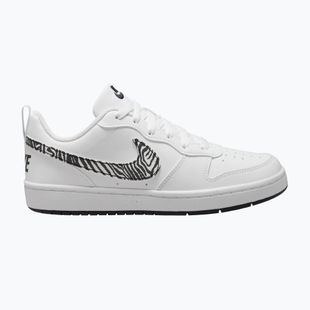 Gyermekcipő Nike Court Borough Low white/black