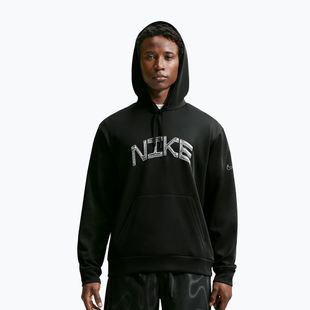 Férfi edzőpulóver Nike Dri-FIT UV Pullover Hoodie black/white