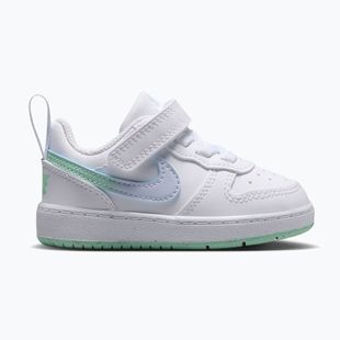 Gyermekcipő Nike Court Borough Low white/football grey/arctic green