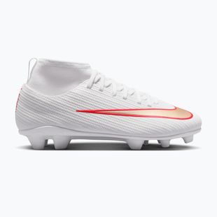 Gyermek focicipők Nike Jr. Mercurial Superfly 11 Club white/bright crimson/blur