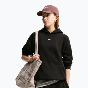 Gyerekpulóver Nike Sportswear Studio Fleece black/white