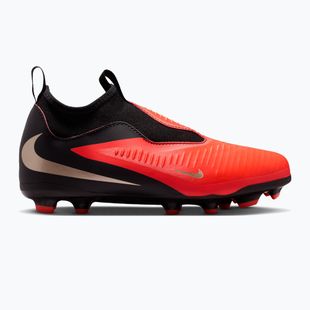 Gyermek focicipők Nike Jr. Phantom 6 High Academy Bright Crimson/Bright Crimson/Black