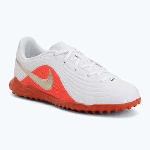 Gyermek focicipők Nike Jr. Tiempo Maestro Club White/Bright Crimson/Blur